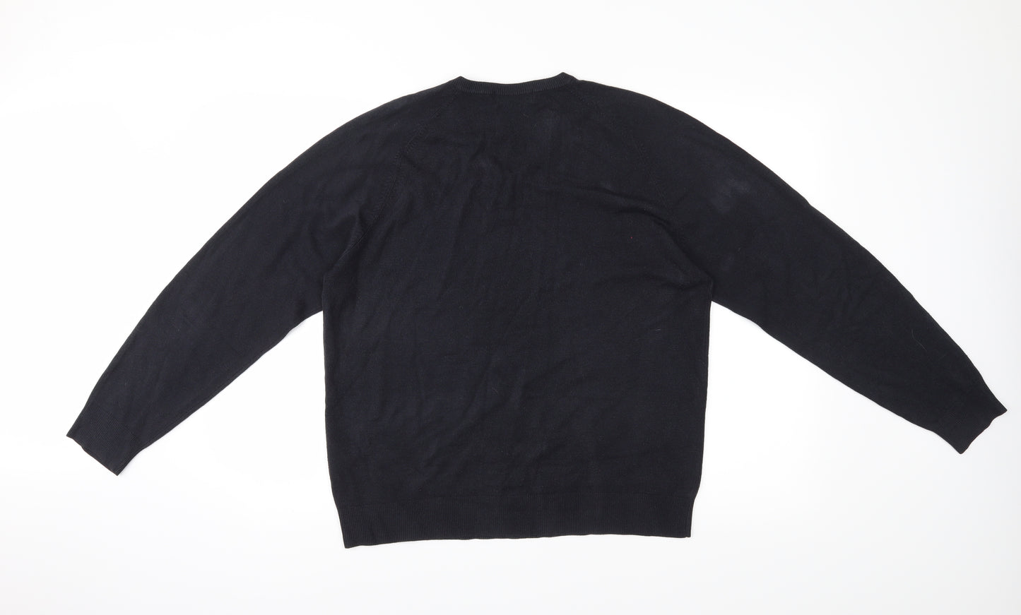 Marks and Spencer Mens Black   Pullover Jumper Size M