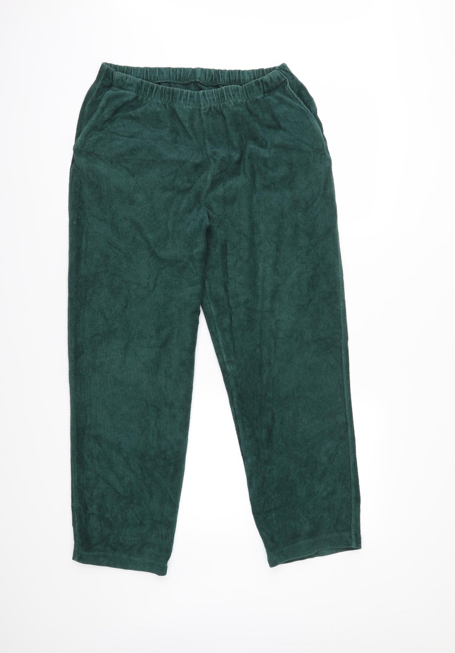 Lands end Womens Green   Trousers  Size M L26 in