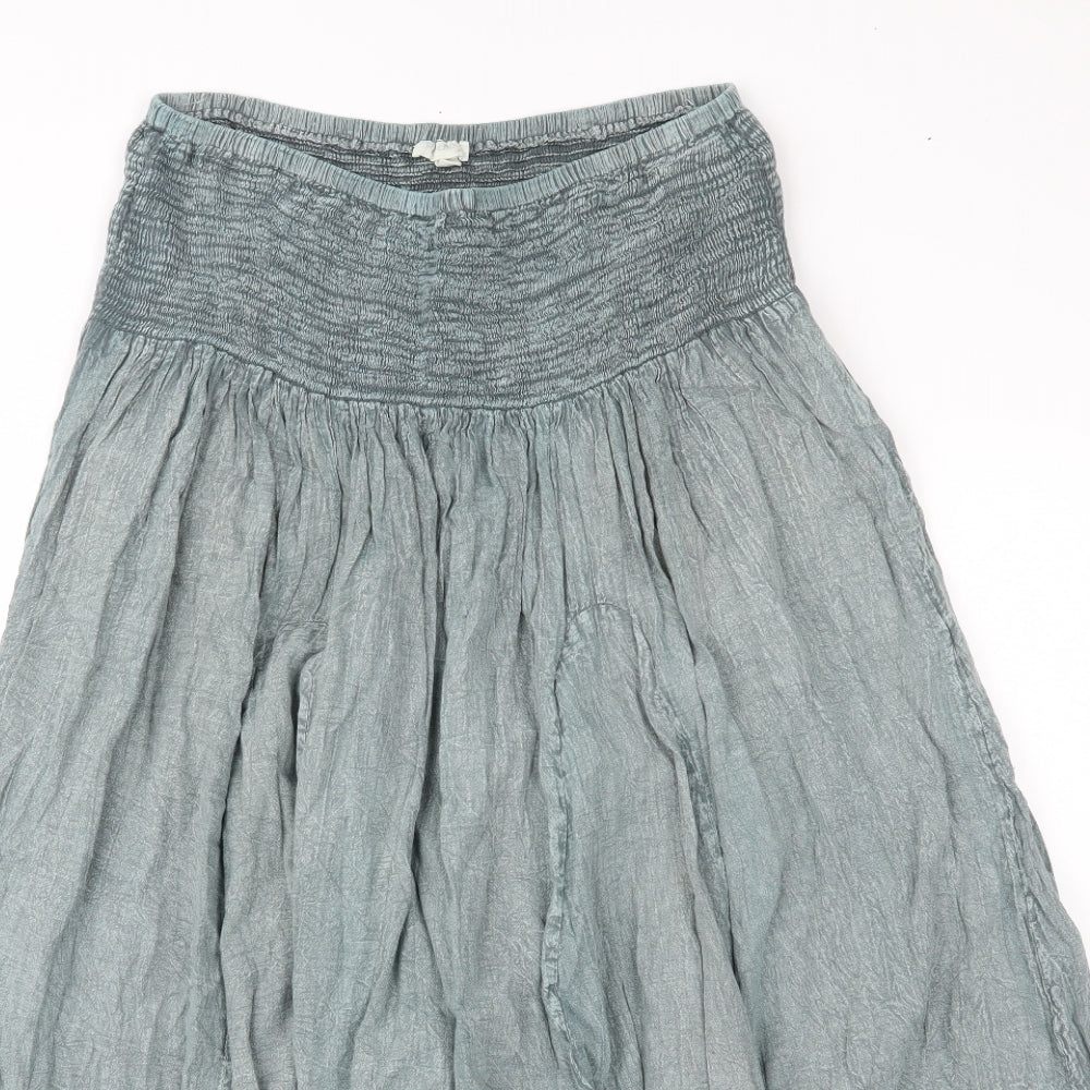 Rebellion Womens Blue   A-Line Skirt Size M