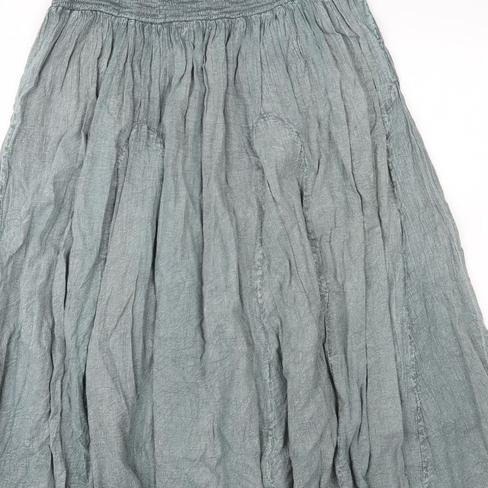 Rebellion Womens Blue   A-Line Skirt Size M