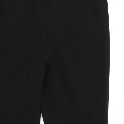 M&S Womens Black   Trousers  Size 16 L31 in