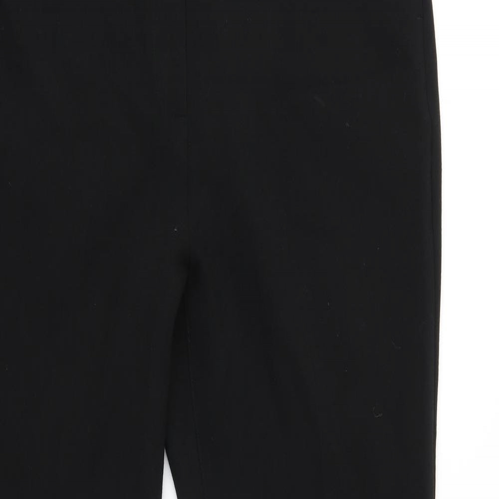 M&S Womens Black   Trousers  Size 16 L31 in