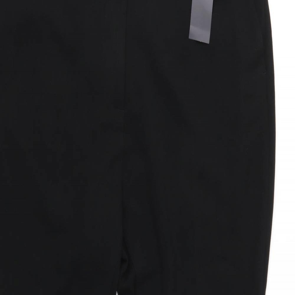 M&S Womens Black   Trousers  Size 22 L30 in
