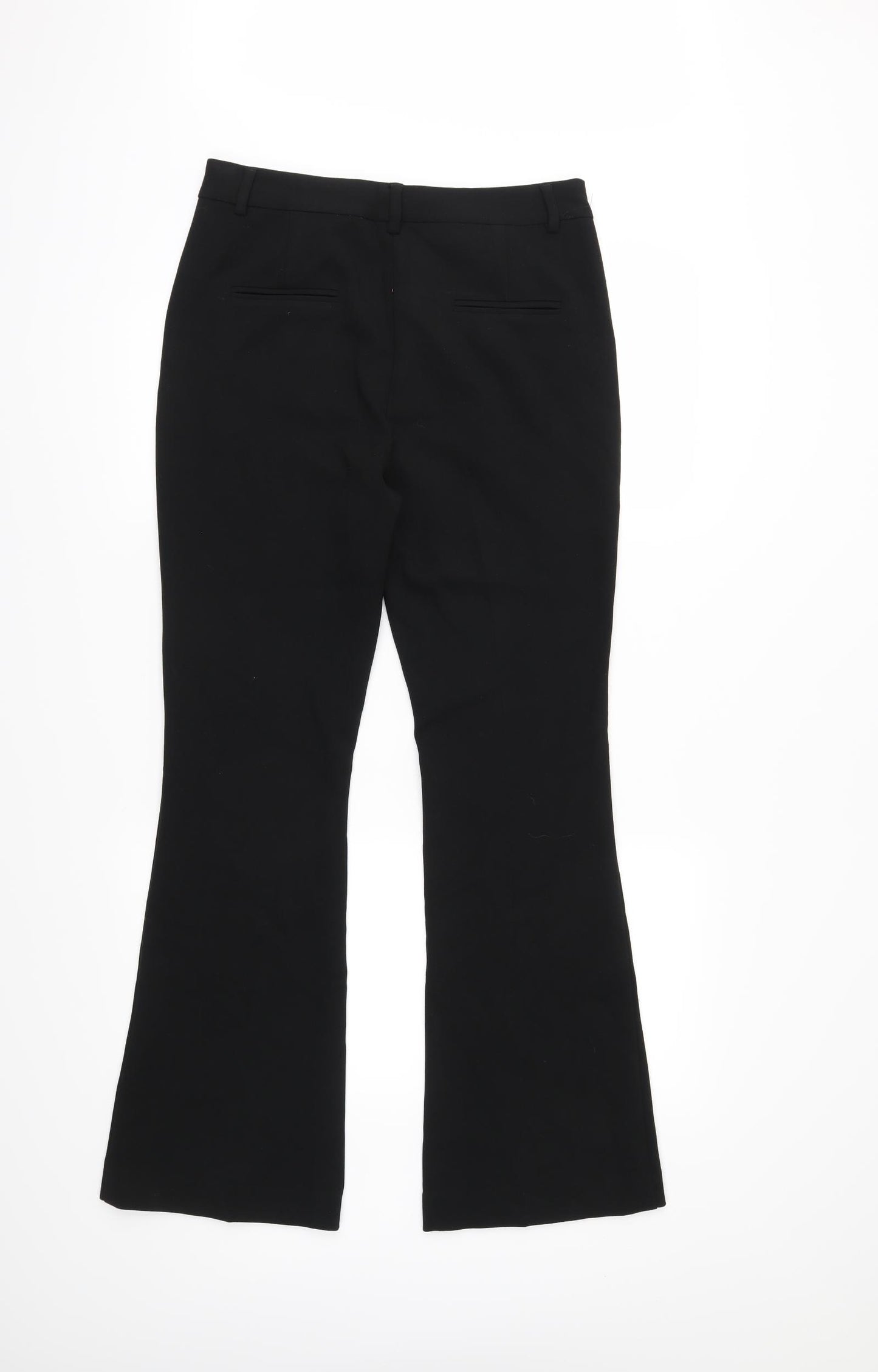M&S Womens Black   Trousers  Size 10 L30 in