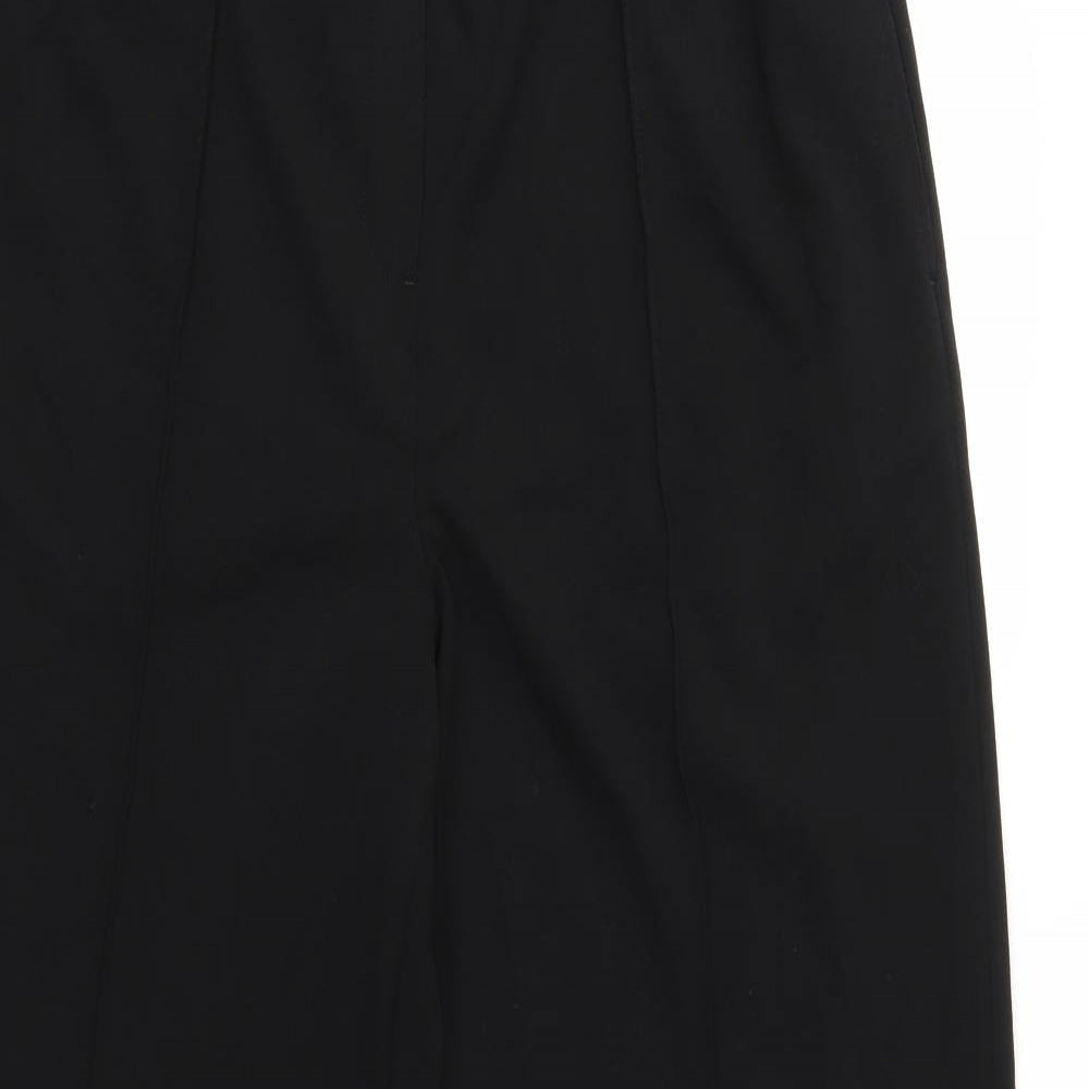 M&S Womens Black   Trousers  Size 14 L31 in