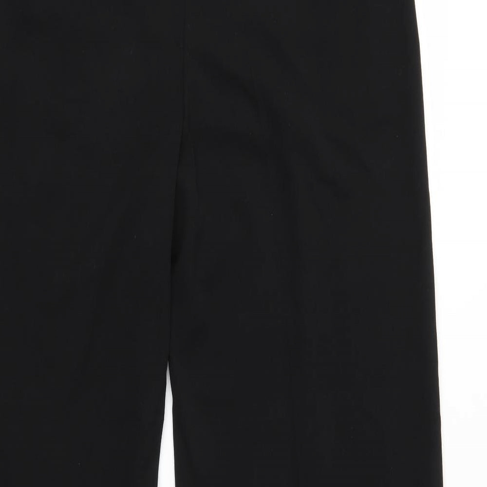 M&S Womens Black   Trousers  Size 14 L31 in