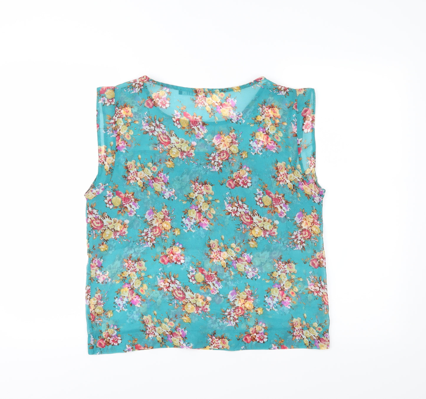 Atmosphere Womens Green Floral  Camisole Blouse Size 12