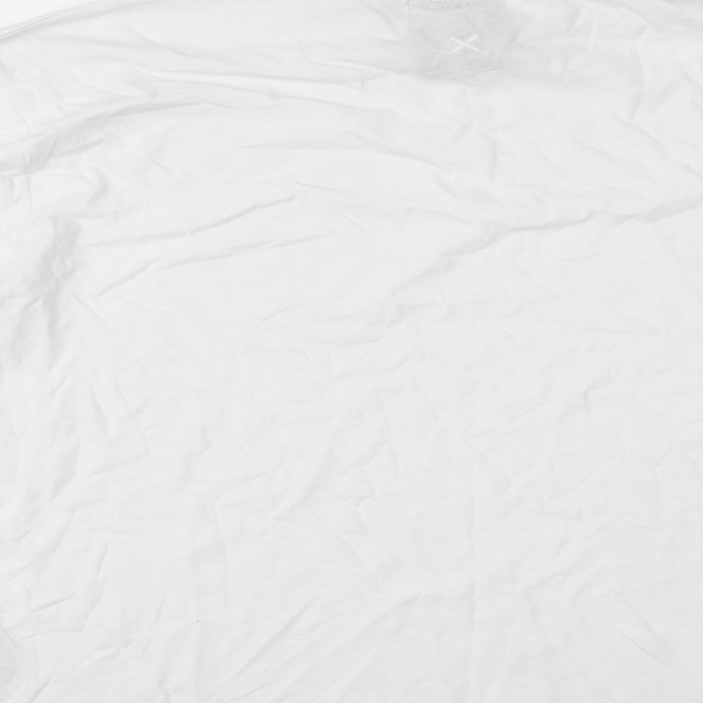 COLLUSION Mens White    T-Shirt Size M