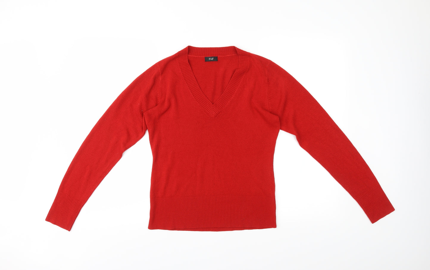 F&F Womens Red   Basic T-Shirt Size 12