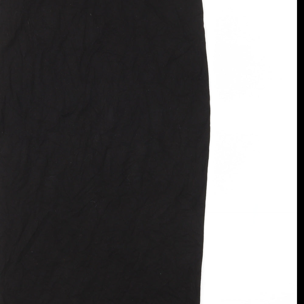 Dorothy Perkins Womens Black   Straight & Pencil Skirt Size 10