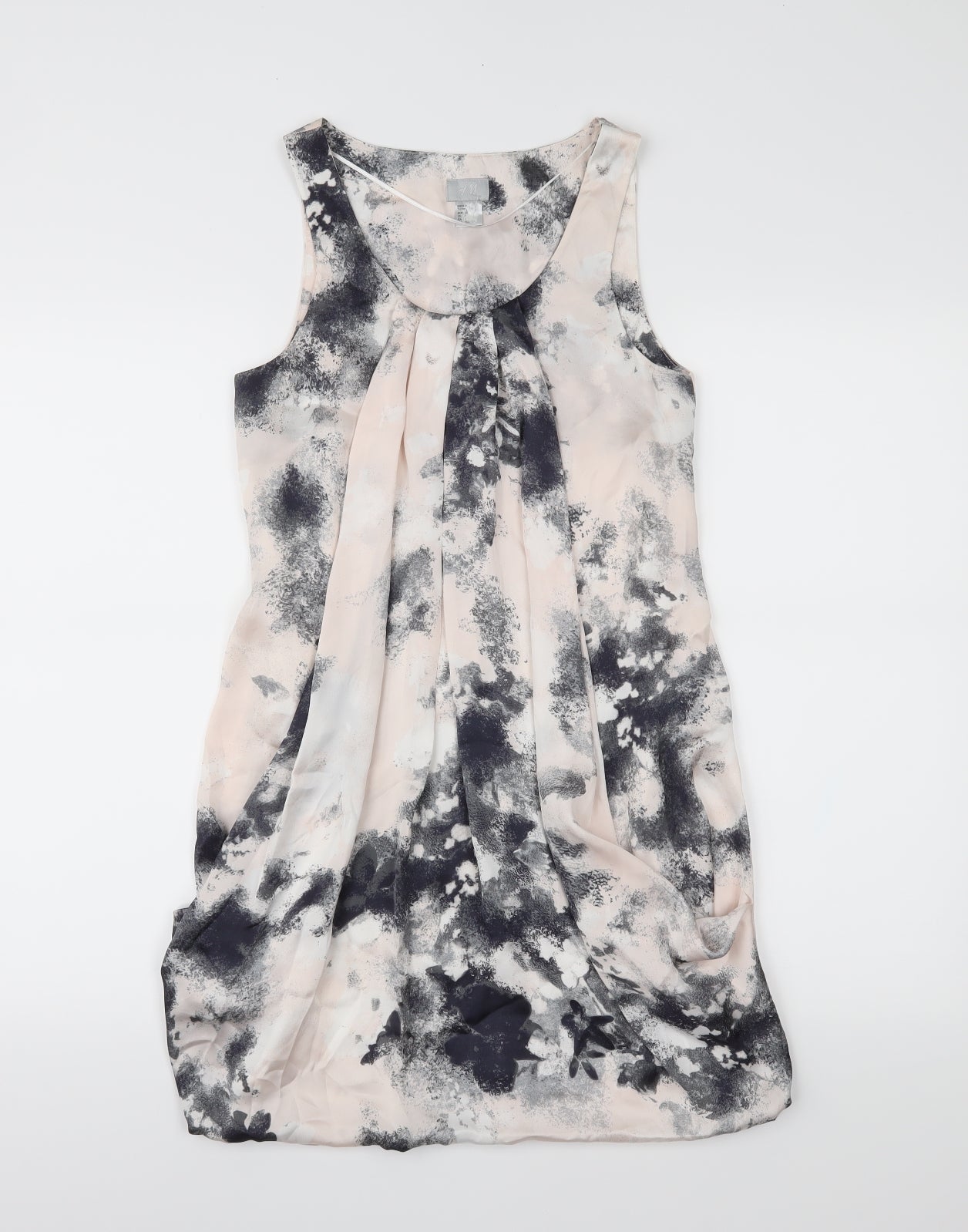 H&M Womens Pink Floral  A-Line  Size 4