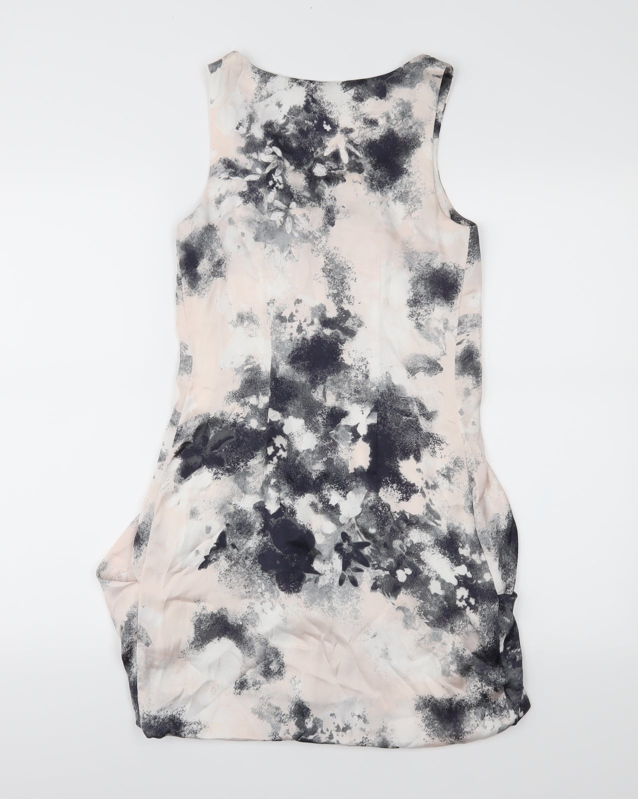 H&M Womens Pink Floral  A-Line  Size 4