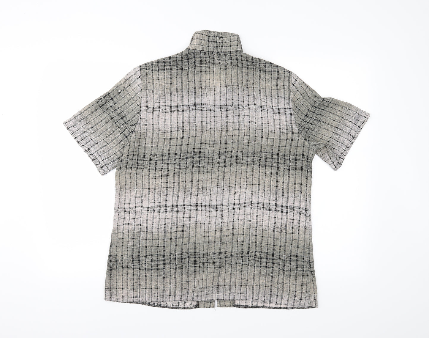 Berkertex Womens Grey   Basic Button-Up Size 14