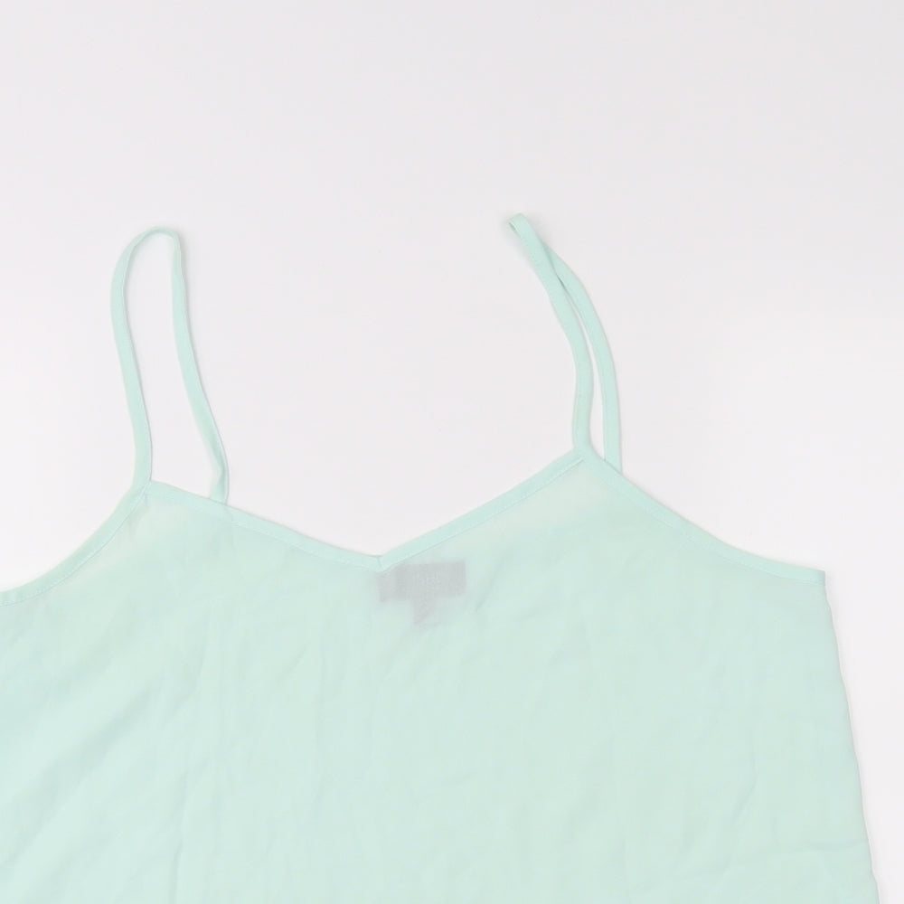 Topshop Womens Blue   Camisole Tank Size 10