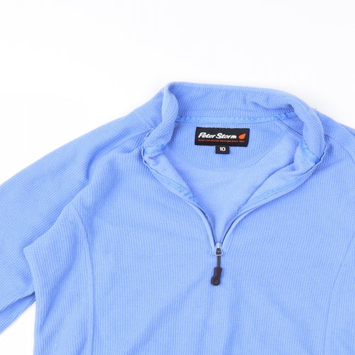Peter Storm Womens Blue   Pullover Sweatshirt Size 10