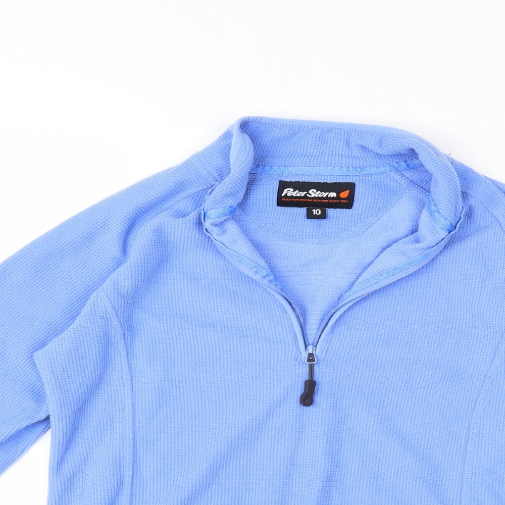 Peter Storm Womens Blue   Pullover Sweatshirt Size 10