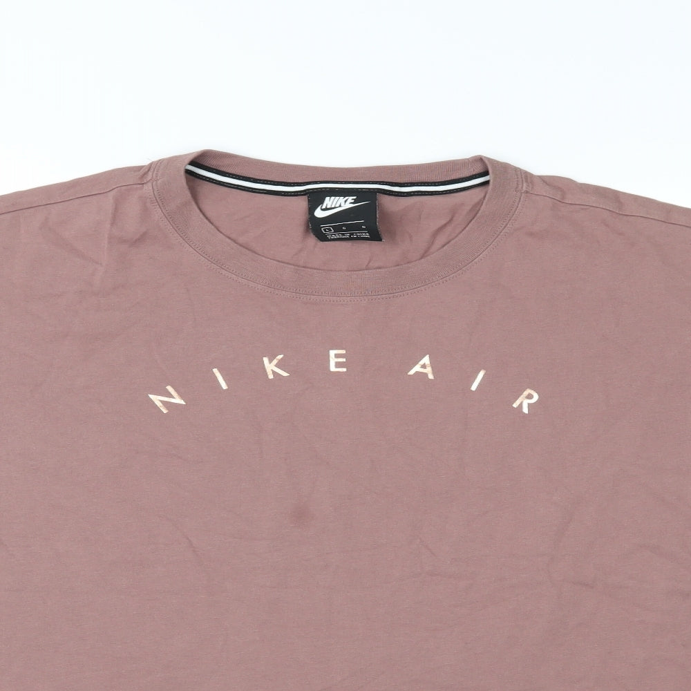 Nike Womens Pink   Basic T-Shirt Size L