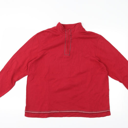 Bechamel Womens Red   Pullover Jumper Size L