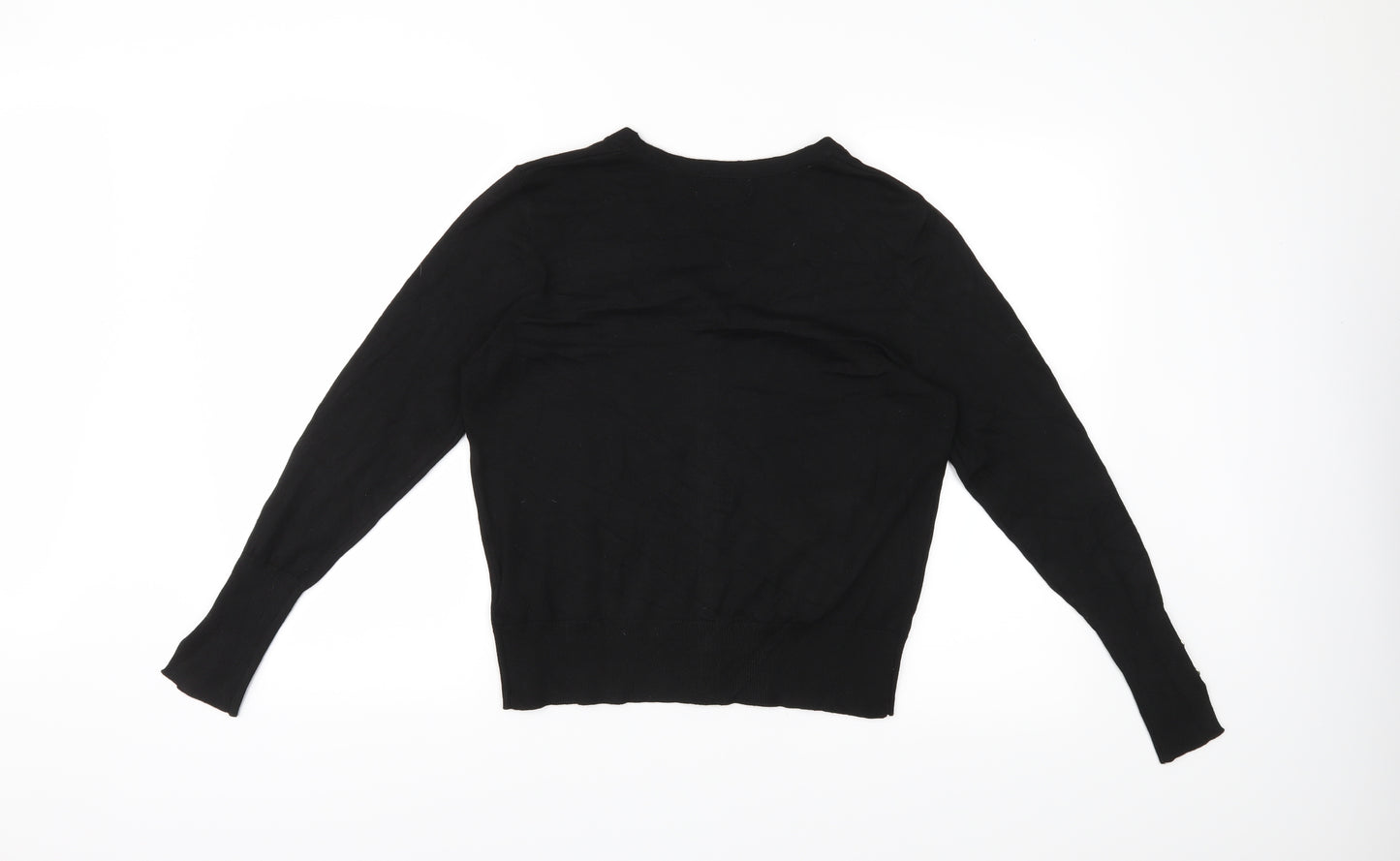 Primark Womens Black   Cardigan Jumper Size 12