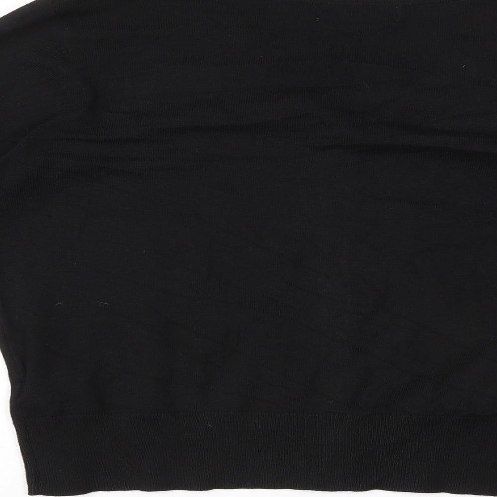 Primark Womens Black   Cardigan Jumper Size 12