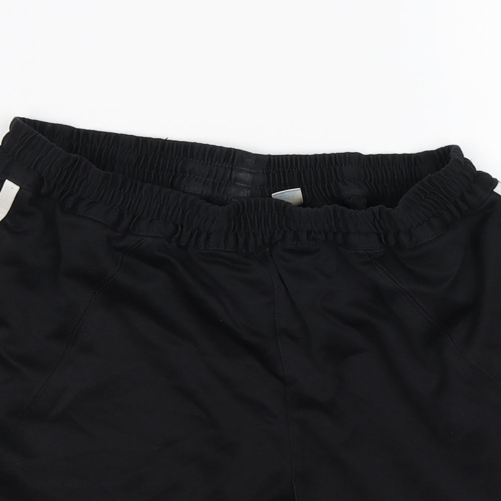 adidas Mens Black Striped  Sweat Shorts Size S