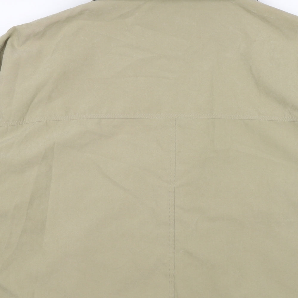 Saxon Mens Green  Velvet Jacket  Size 3XL  - olive