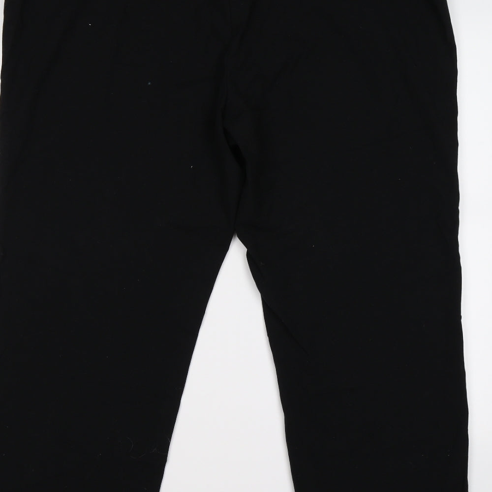 Marks and Spencer Womens Black   Trousers  Size 18 L26 in - work office