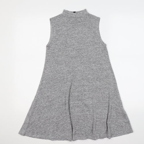 New Look Womens Grey  Jersey Tank Dress  Size 10