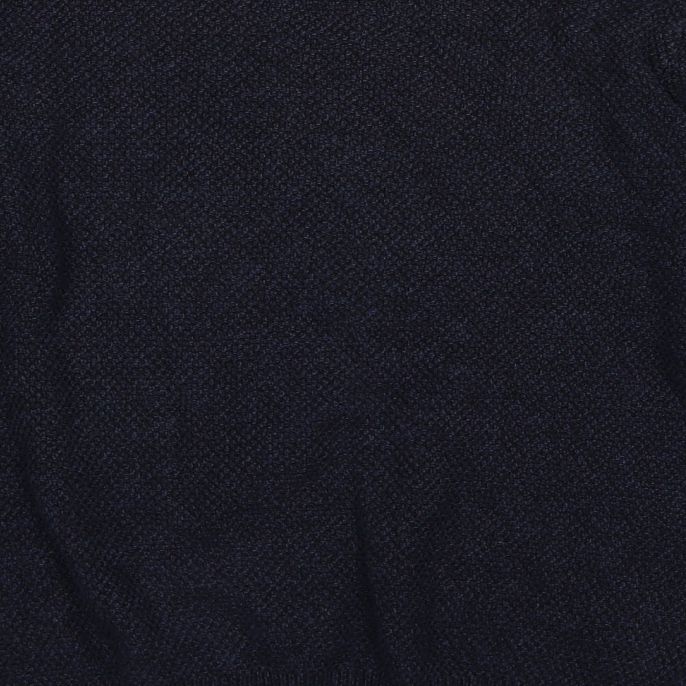 Marks and Spencer Mens Blue  Knit Pullover Jumper Size S  - Tailored fit