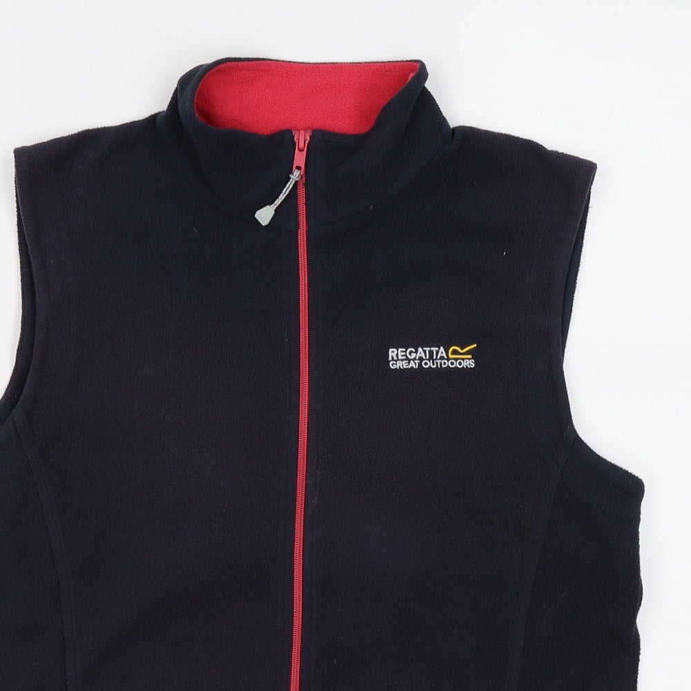 Regatta Womens Blue  Fleece Vest Jumper Size 12