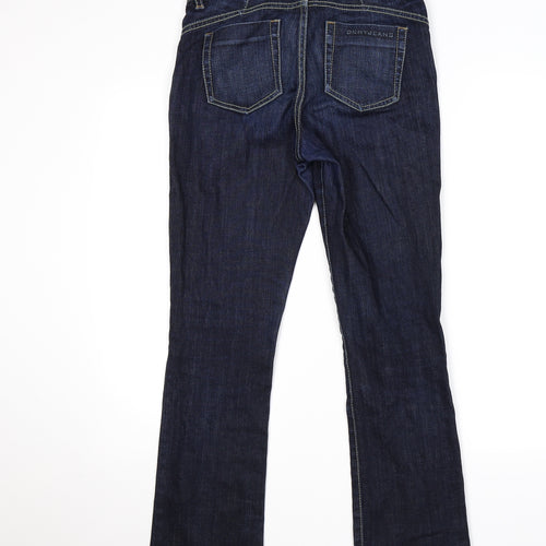 dkny jeans Womens Blue  Denim Bootcut Jeans Size S L26 in