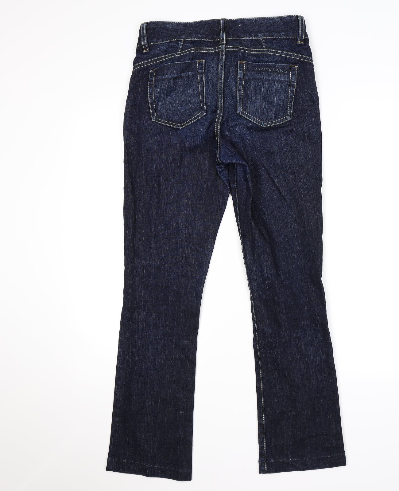 dkny jeans Womens Blue  Denim Bootcut Jeans Size S L26 in