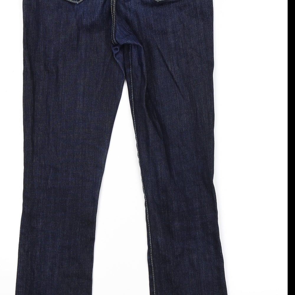 dkny jeans Womens Blue  Denim Bootcut Jeans Size S L26 in