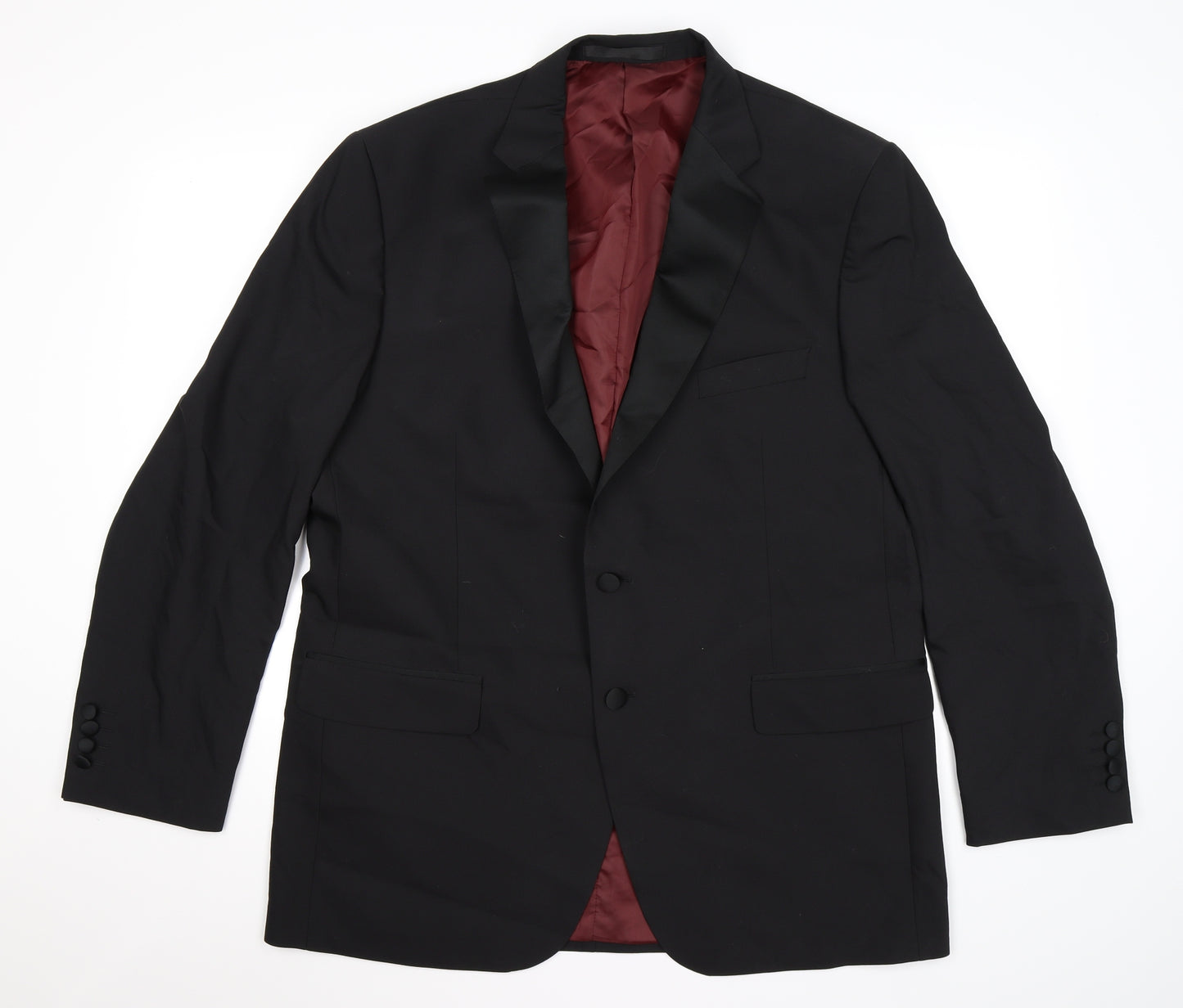 Impressions Mens Black   Jacket Blazer Size 44