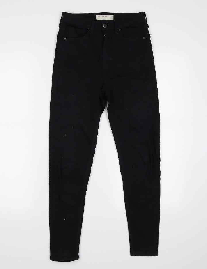 Topshop Womens Beige Denim Skinny Jeans Size XS L30 in