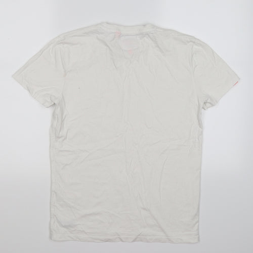 Superdry Womens White   Basic T-Shirt Size M