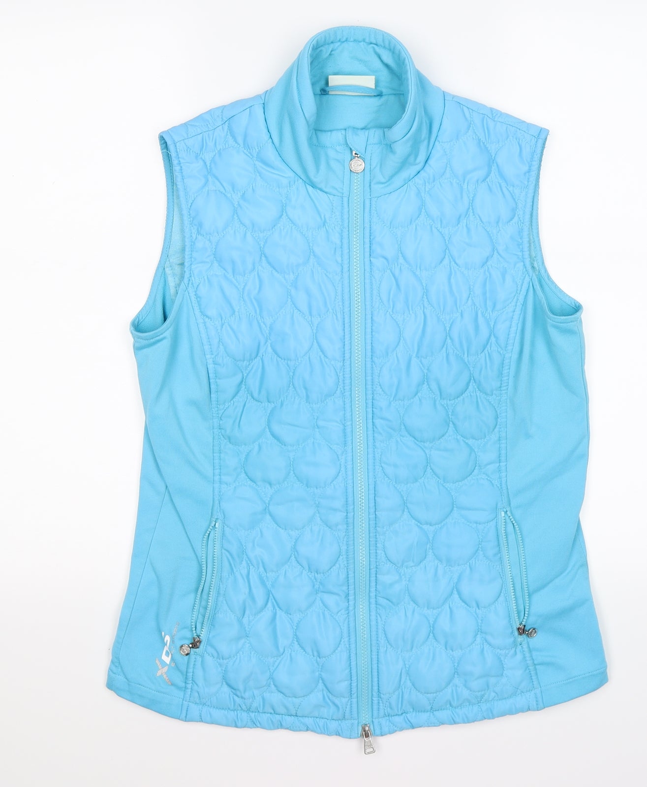 xds Womens Blue   Gilet Coat Size M