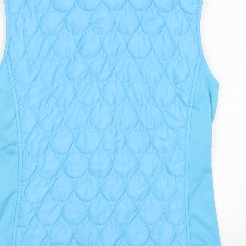xds Womens Blue   Gilet Coat Size M