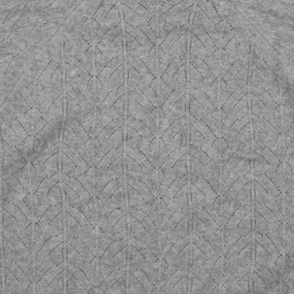 Uniqlo Womens Grey  Knit Pullover Jumper Size L  - SOFT TOUCH