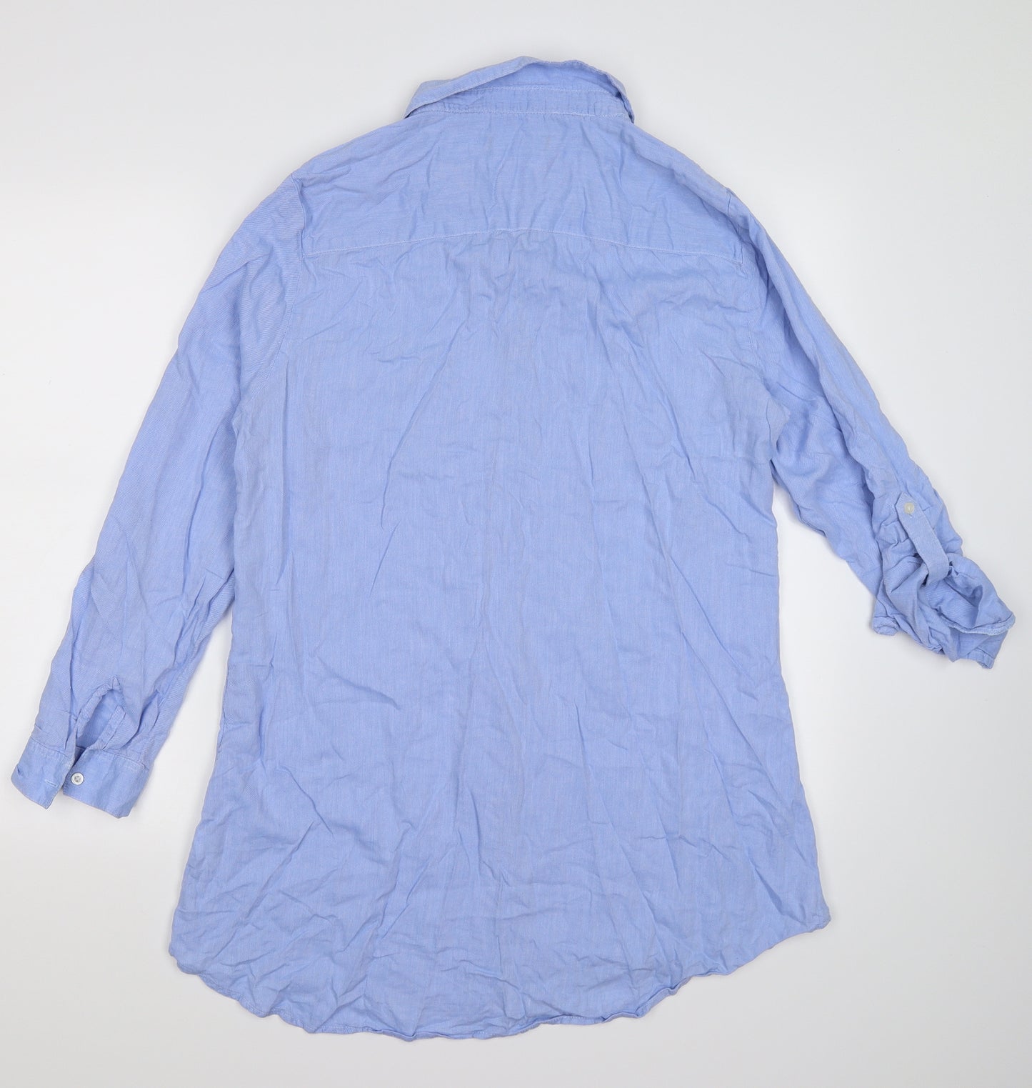 Atmosphere Womens Blue   Tunic Button-Up Size 16