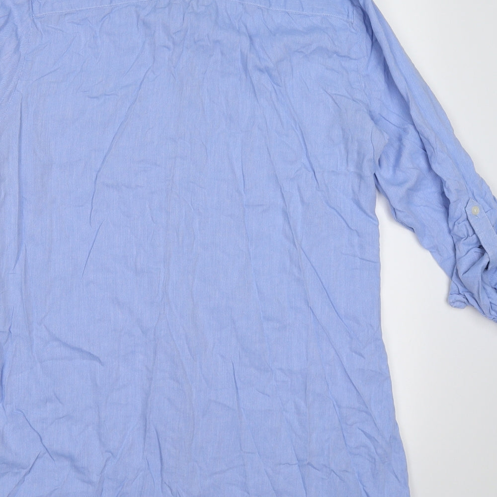 Atmosphere Womens Blue   Tunic Button-Up Size 16