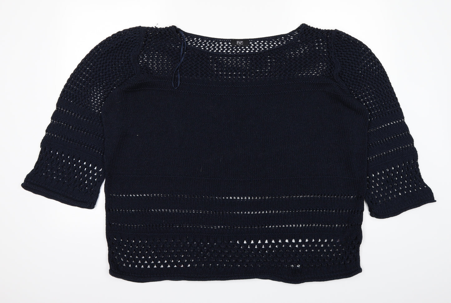 F&F Womens Blue   Pullover Jumper Size 22