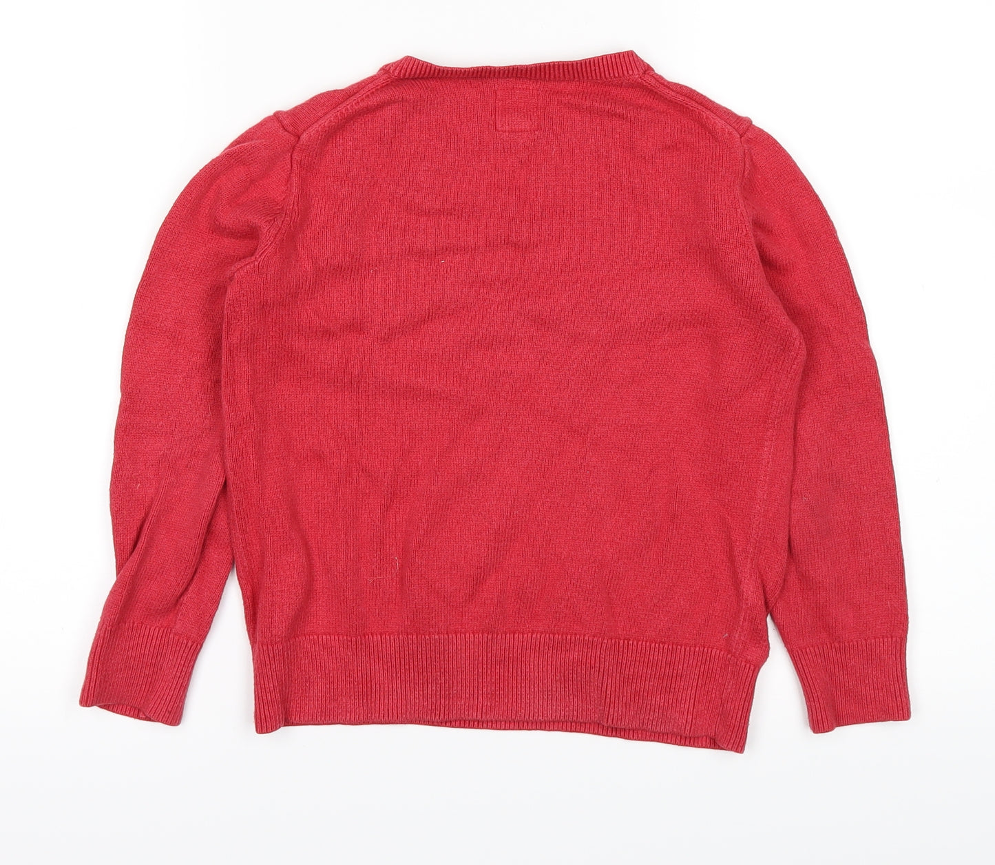 Gap Boys Red   Pullover Jumper Size 6-7 Years