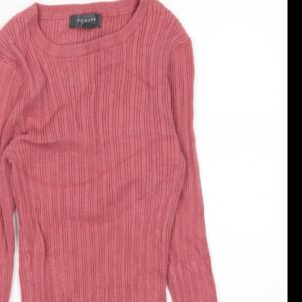 Primark Womens Pink   Basic T-Shirt Size 10