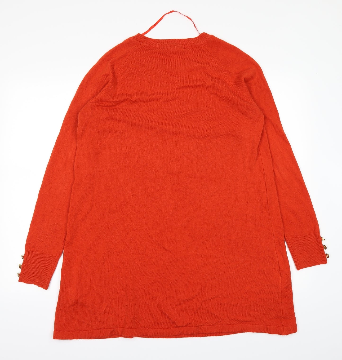 Primark Womens Orange   T-Shirt Dress  Size 12