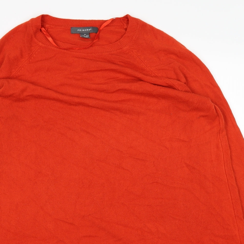 Primark Womens Orange   T-Shirt Dress  Size 12