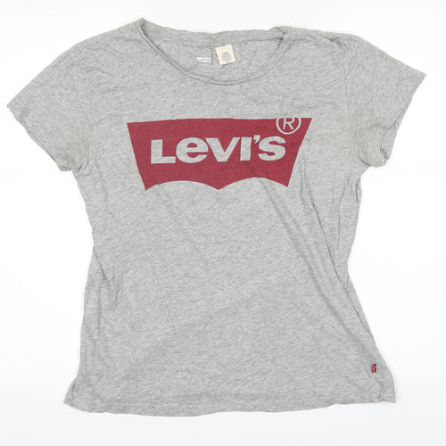 Levi's Mens Grey    T-Shirt Size S