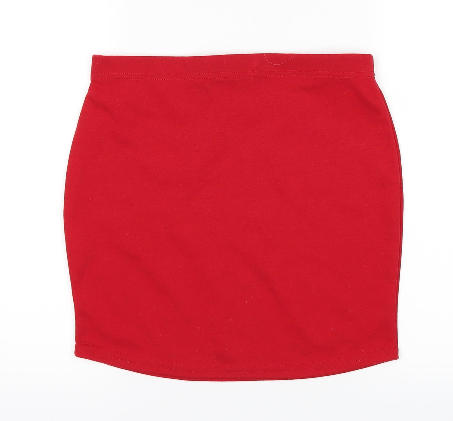 Missguided Womens Red   Mini Skirt Size 10