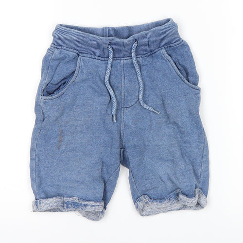 John Lewis Boys Blue   Sweat Shorts Size 3 Years