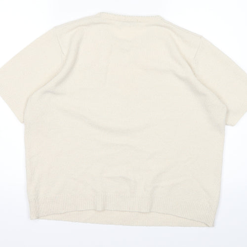 Berkertex Womens White   Pullover Jumper Size 14